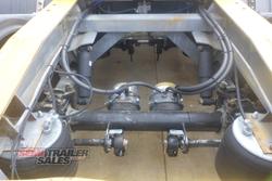 1996 Krueger 12 Pallet Flat Top A Trailer