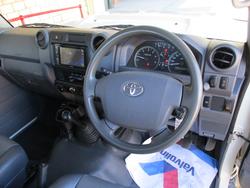 2017 Toyota Landcruiser Workmate VDJ79R White