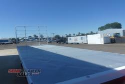 2014 Vawdrey 12 Pallet Flat Top A Trailer