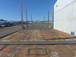 1986 Fruehauf 45FT-60FT Flat Top Extendable