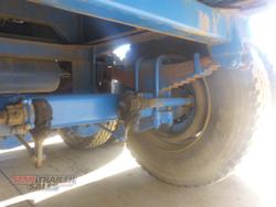 1986 Fruehauf 45FT-60FT Flat Top Extendable