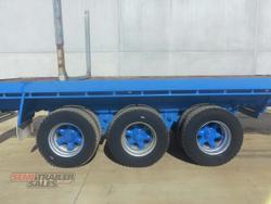 1986 Fruehauf 45FT-60FT Flat Top Extendable