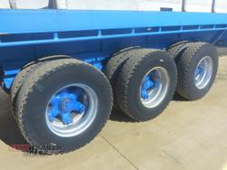 1986 Fruehauf 45FT-60FT Flat Top Extendable