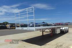 2017 Maxitrans 12 Pallet Flat Top A Trailer