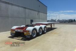 2017 Maxitrans 12 Pallet Flat Top A Trailer