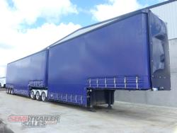 Barker 34 Pallet Double Dropdeck Curtainsider B Double SET