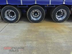 2018 Barker 34 Pallet Double Dropdeck Curtainsider B Double Set