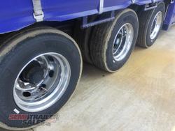 2018 Barker 34 Pallet Double Dropdeck Curtainsider B Double Set