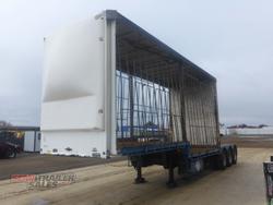 2008 Vawdrey 12 Pallet Dropdeck Curtainsider
