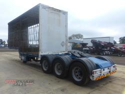 2008 Vawdrey 12 Pallet Dropdeck Curtainsider