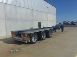 2002 Barker 40FT Dropdeck Skel Road Train Lead