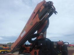 2006 Krueger 44FT Flat Top with Mid Mount Palfinger Crane