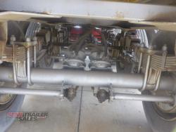 2006 Krueger 44FT Flat Top with Mid Mount Palfinger Crane