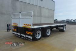2003 Muscat Flat Top Super Dog Trailer