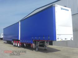 Vawdrey Vawdrey 34 Pallet Dropdeck Curtainsider B Double SET With Mezz
