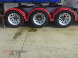 2014 Vawdrey 2015 and 2014 Vawdrey 34 Pallet Dropdeck Curtainsider B Double Set with Mezz