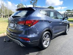 2016 Hyundai Santa Fe Elite DM3 Series II MY17 4X4 On Demand BLUE