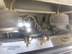 2011 CTS 10 Pallet Bogie Pig Curtainsider Trailer