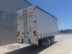 2011 CTS 10 Pallet Bogie Pig Curtainsider Trailer