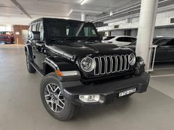 2024 Jeep Wrangler Unlimited Overland JL MY24 4X4 Dual Range Black