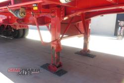 2007 Vawdrey 12 Pallet Flat Top A Trailer