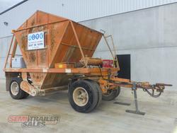 1980 Abeson Lime Spreader Dog Trailer