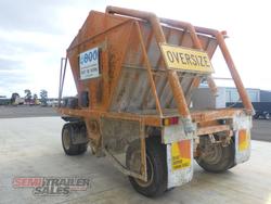 1980 Abeson Lime Spreader Dog Trailer