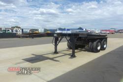 1987 Fruehauf 20FT Skel