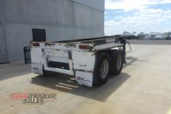 1987 Fruehauf 20FT Skel