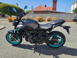 2024 Yamaha MT07 LAMS grey