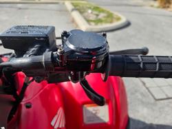 2008 Honda  TRX420TM 2WD 4-Wheeler Red