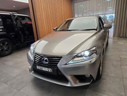 2013 Lexus IS300h Luxury 2.5L Hybrid Continuously variable Sedan