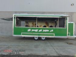 2012 Just Trailers Tandem Axle Food Van