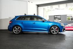 2018 Audi RS3 8V MY18 Four Wheel Drive BLUE