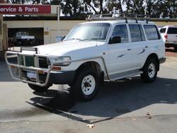 2000 Toyota Landcruiser GXL HZJ105R White