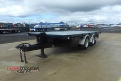 2013 Vellex 10 Pallet Bogie Flat Top Pig Trailer