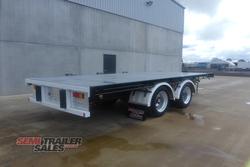 2013 Vellex 10 Pallet Bogie Flat Top Pig Trailer