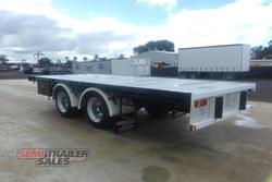 2013 Vellex 10 Pallet Bogie Flat Top Pig Trailer