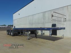 Vawdrey 12 Pallet FLAT TOP A Trailer With 20FT Container Pins