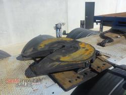 2008 Vawdrey 12 Pallet Flat Top A Trailer with 20FT Container Pins