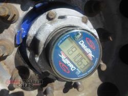 2008 Vawdrey 12 Pallet Flat Top A Trailer with 20FT Container Pins