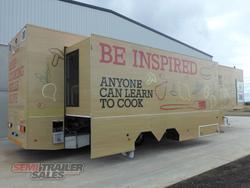 2012 SVM 48FT Mobile Kitchen Trailer