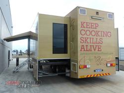 2012 SVM 48FT Mobile Kitchen Trailer