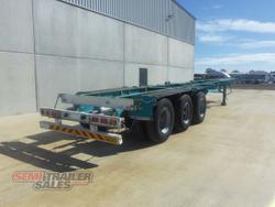 2003 Maxitrans 40FT Skel Trailer with Rear Push Out Bar