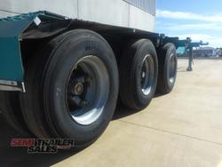 2003 Maxitrans 40FT Skel Trailer with Rear Push Out Bar