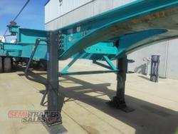 2003 Maxitrans 40FT Skel Trailer with Rear Push Out Bar