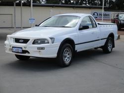 2006 Ford Falcon Ute RTV BF Mk II White