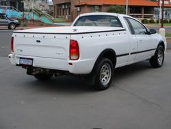 2006 Ford Falcon Ute RTV BF Mk II White