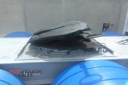 2003 Maxitrans 12 Pallet Dropdeck Curtainsider A Trailer with Mezz