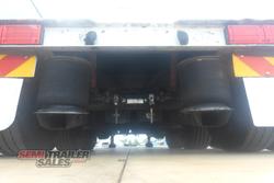 2003 Maxitrans 12 Pallet Dropdeck Curtainsider A Trailer with Mezz